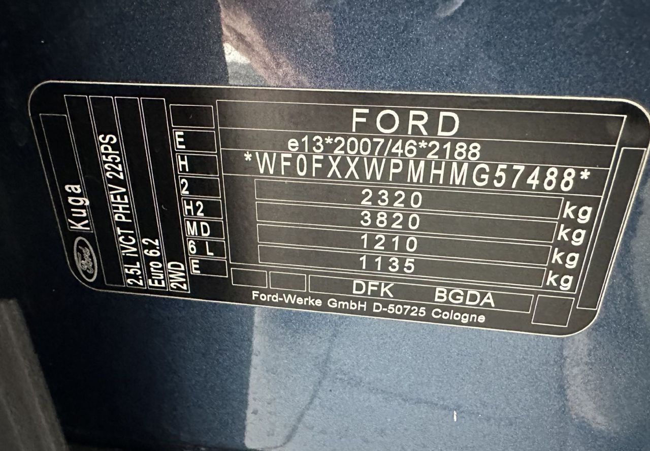 Zunanja slika - Ford Kuga - Titanium 2.5 Hybrid 165kW PHEV.KAMERA.LED.NAVI.TOP - 10