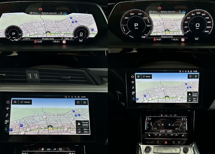 Zunanja slika - Audi e-tron - Sportback 55 quattro SLO - BOGATA OPREMA - 9