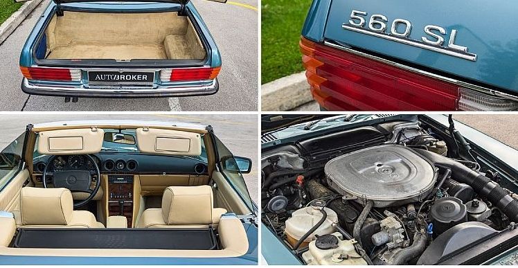 Zunanja slika - Mercedes-Benz SL-Razred - SL560 oldtimer AUT certifikat starodobnika - 18