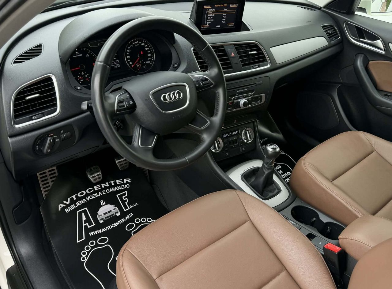 Zunanja slika - Audi Q3 - 2.0 TDI-91.000km-1 LASTNIK-LIZING ZA TUJCE-XENON+L - 9