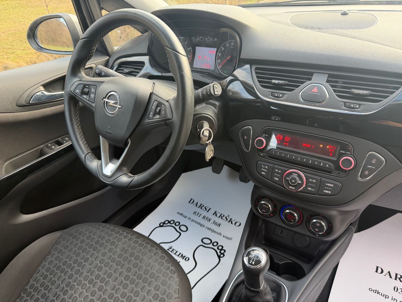 Zunanja slika - Opel Corsa - 1.2 51KW SLOVENSKA 11.000km DIG.KLIMA TEMPOMAT - 13