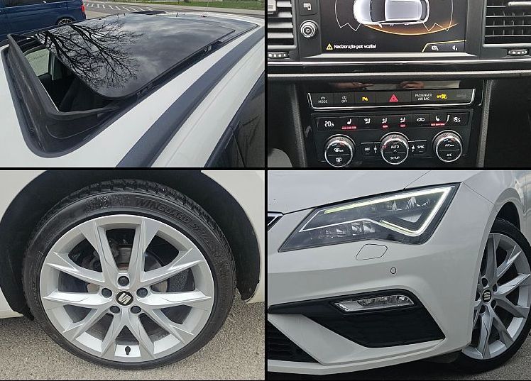 Zunanja slika - Seat Leon - FR 2.0 TDI 150ks °2.LASTNIK° °PANORAMA° °FULL-LED° - 11