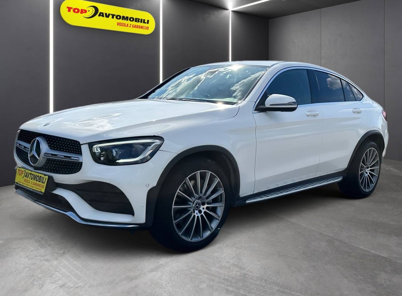 Zunanja slika - Mercedes-Benz GLC-Razred - GLC coupe 220d 4MATIC AMG LINE LED RADAR KAM 360 USNJE NAVI - 3