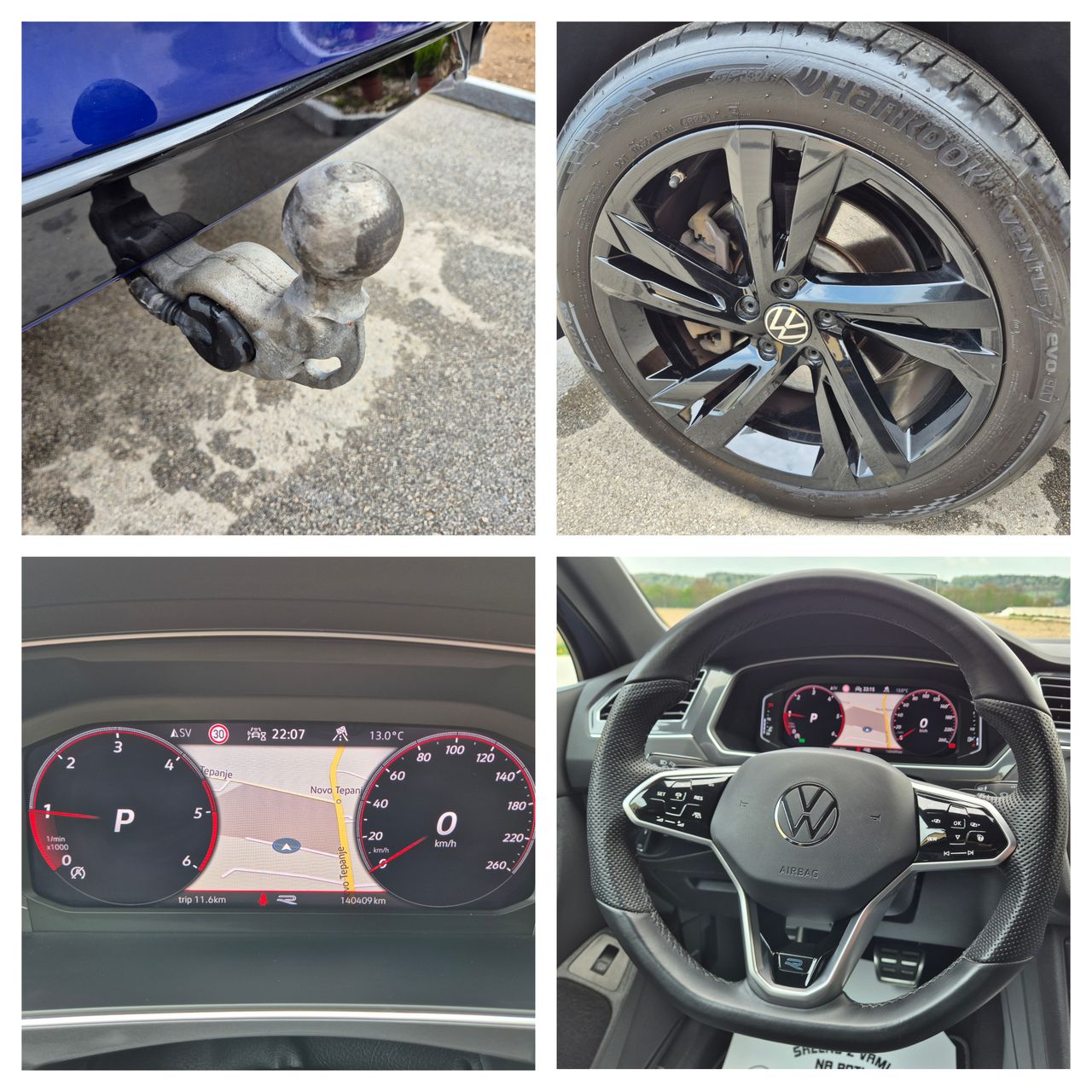 Notranja slika - VW Tiguan - 4motion 2,0 TDI BMT R-Line DSG - 13