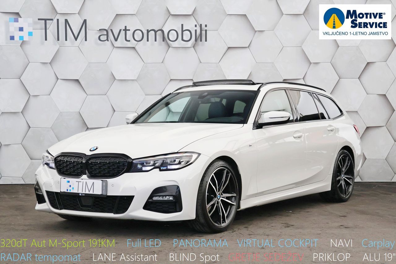 Zunanja slika - BMW Serija 3 - 3 Series Touring 320d Touring Aut M-SPort 191KM - 1