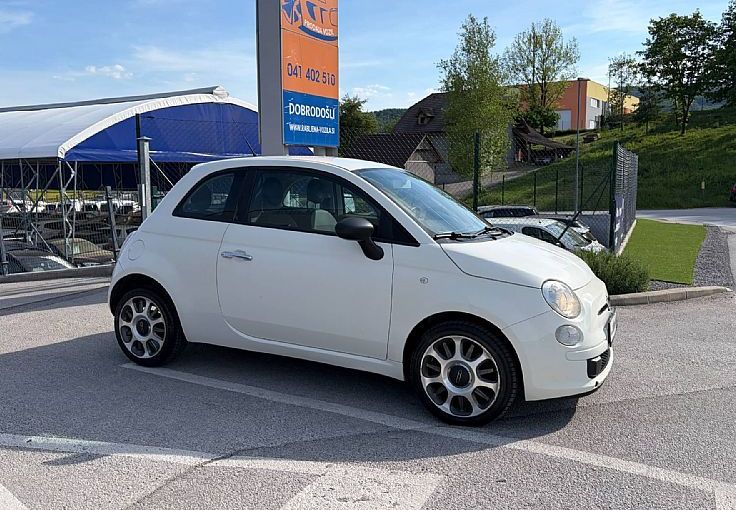 Zunanja slika - Fiat 500 - 1.3 Multijet 16V Diesel ZELO VARČEN PARK SENZORJI - 4
