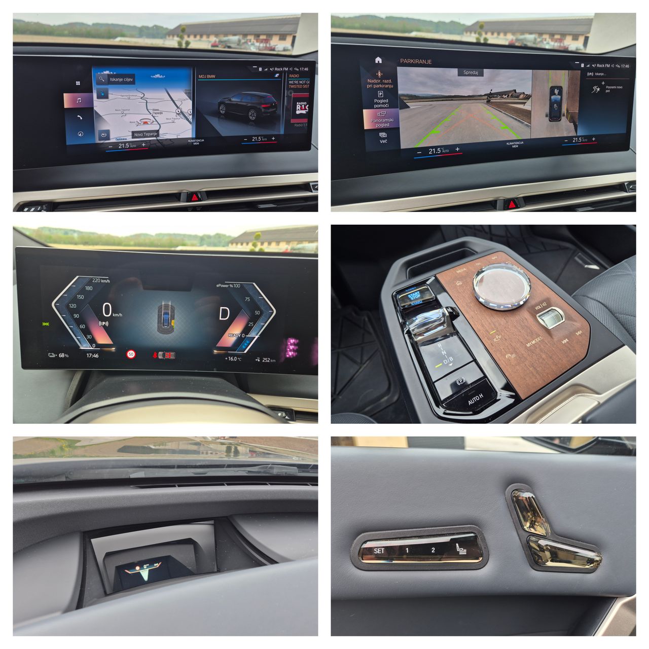 Notranja slika - BMW iX - xDrive40 Sport - 10