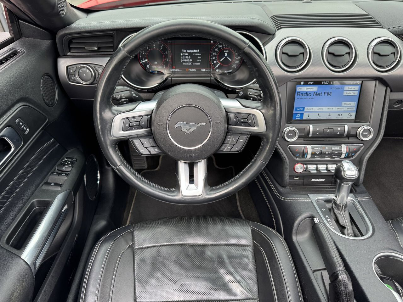 Zunanja slika - Ford Mustang - 2.3 EcoBoost 290KM AVT SLO samo 58.254 km ODLIČEN - 17