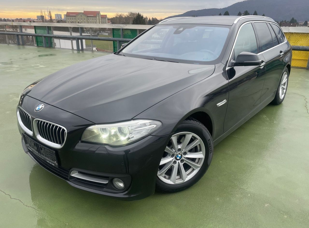 Zunanja slika - BMW Serija 5 - Touring: 520d 140 KW BI-XSENON.NAVI.USNJE.PDC S+Z - 1