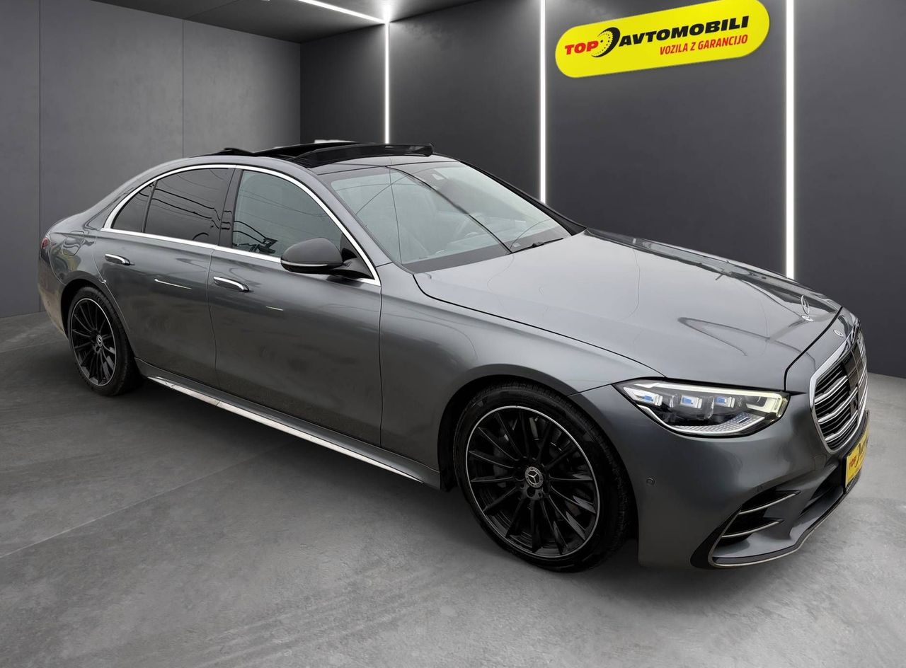 Zunanja slika - Mercedes-Benz S-Razred - 400 d 4MATIC AMG LINE DIGITAL LIGHT RADAR PANO T - 9