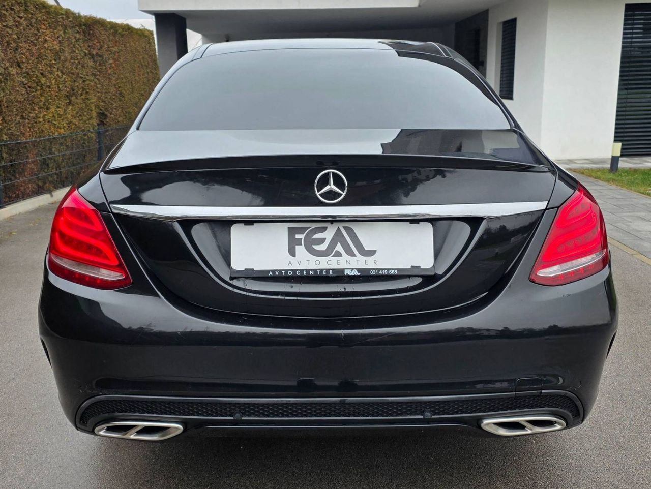 Zunanja slika - Mercedes-Benz C-Razred - 250CDI-AVT-AMG LINE-1 LASTNIK-SERVISNA KNJIGA-ACC - 8