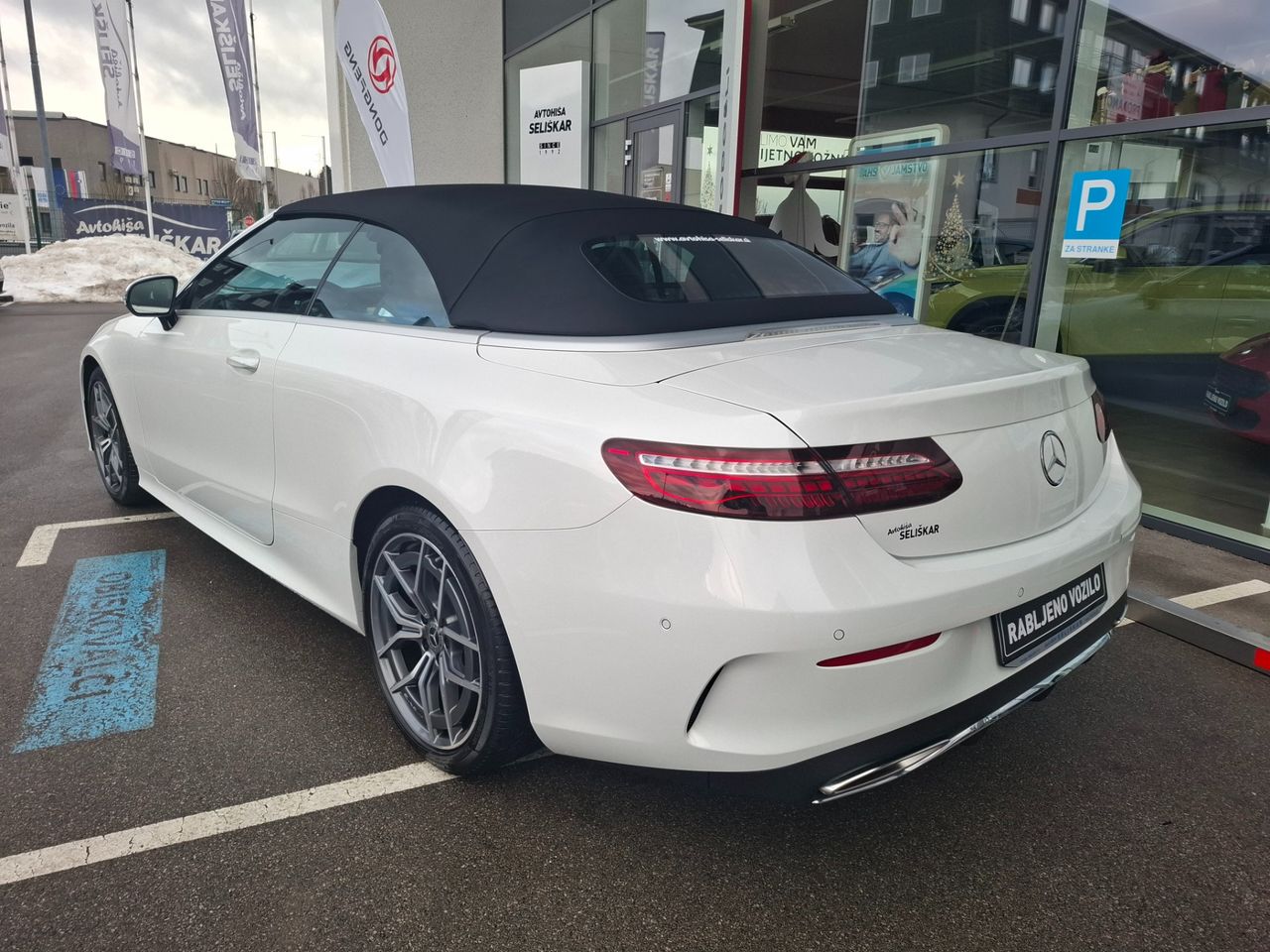 Zunanja slika - Mercedes-Benz E-Razred - E200 AMG LINE AVTOMATIK-BURMESTER HI-FI-KOT NOV - 5