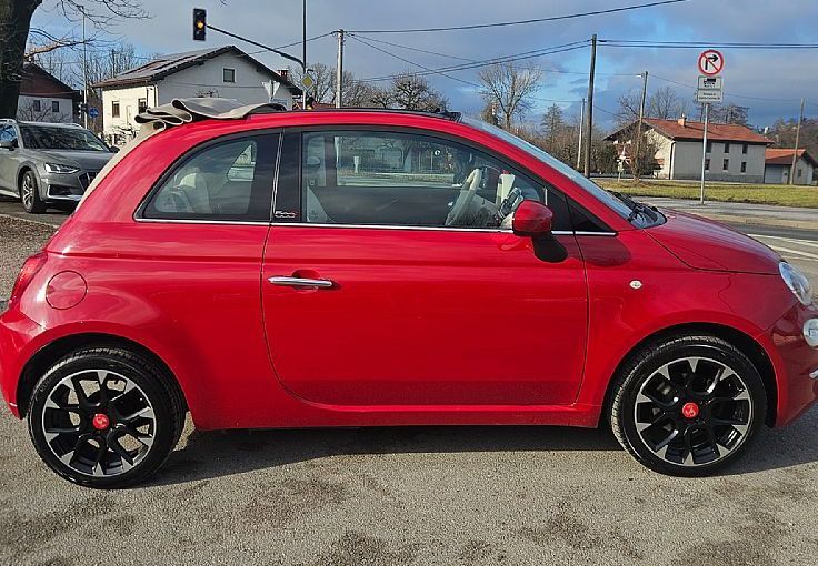 Zunanja slika - Fiat 500C - 1.2 69ks SPORT °16-COL° °PDC° °TEMPOMAT° - 5