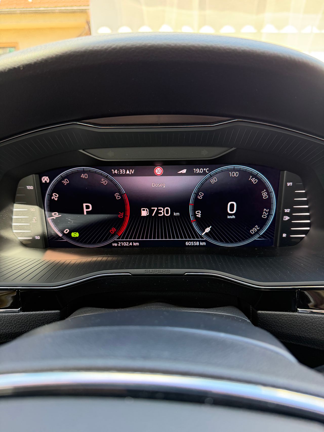 Notranja slika - Škoda Superb - Combi 1,5 TSI L&K DSG - 8