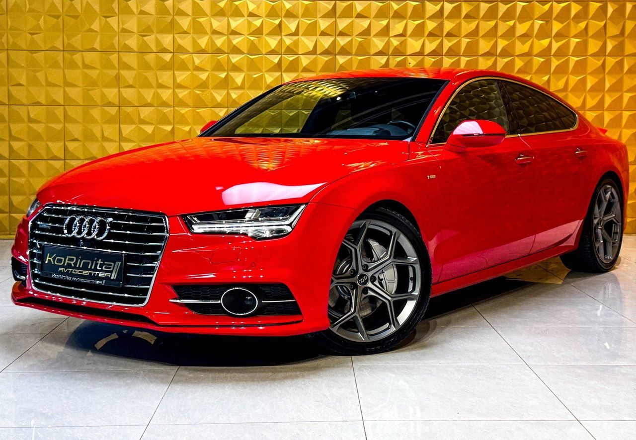 Zunanja slika - Audi A7 - 3.0 TDI Quattro-S Line-Bi Turbo-ZRACNO-HEADUP - 3