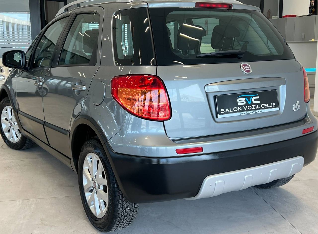 Zunanja slika - Fiat Sedici - 1.6 16V-4x4-1.LASTNIK-SLOVENSKI-KREDIT-BREZ-POLOGA - 7