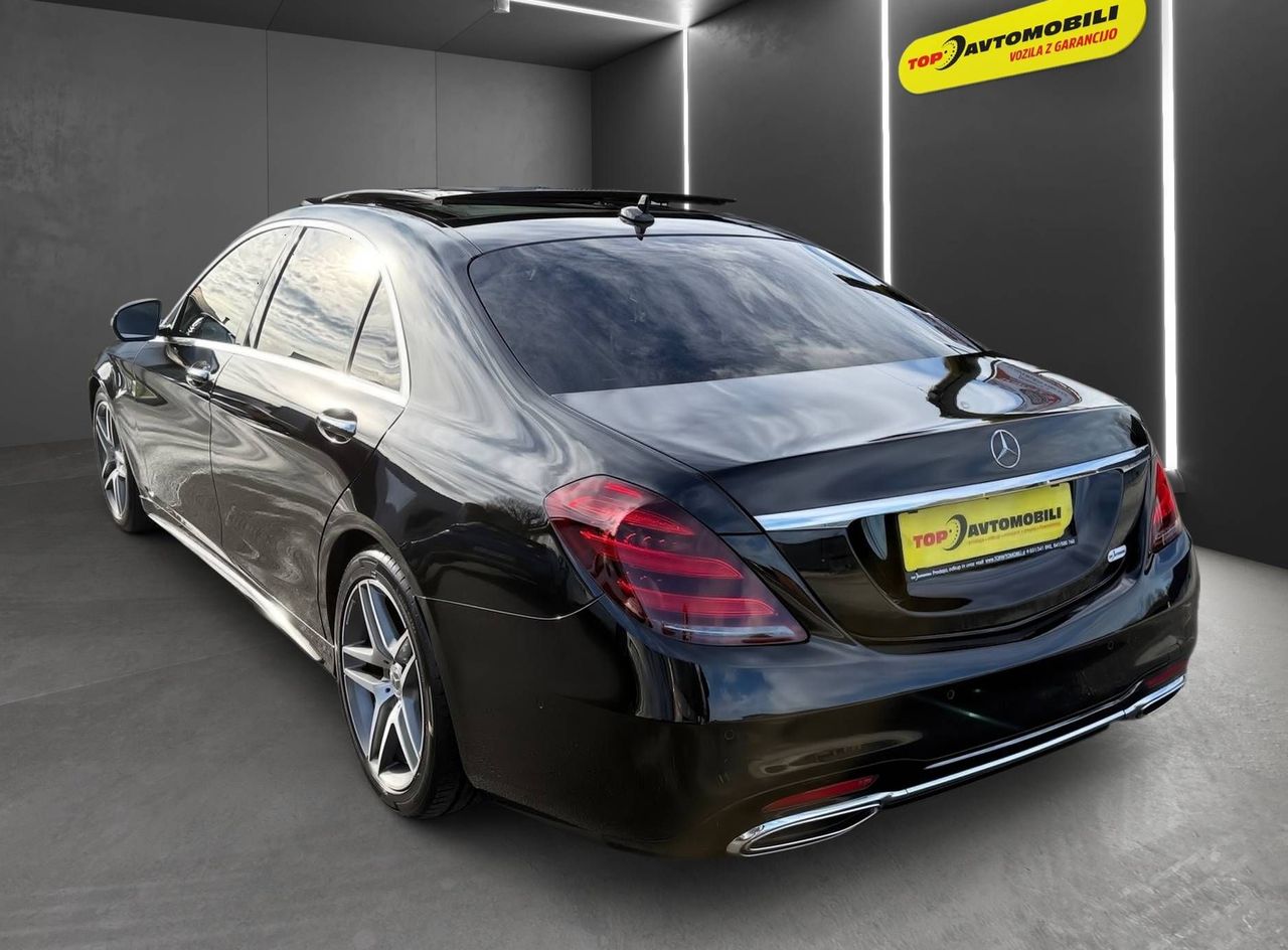 Zunanja slika - Mercedes-Benz S-Razred - 350d LONG AMG LINE MULTIBEAM 360KAM PANO PDC TOP - 6