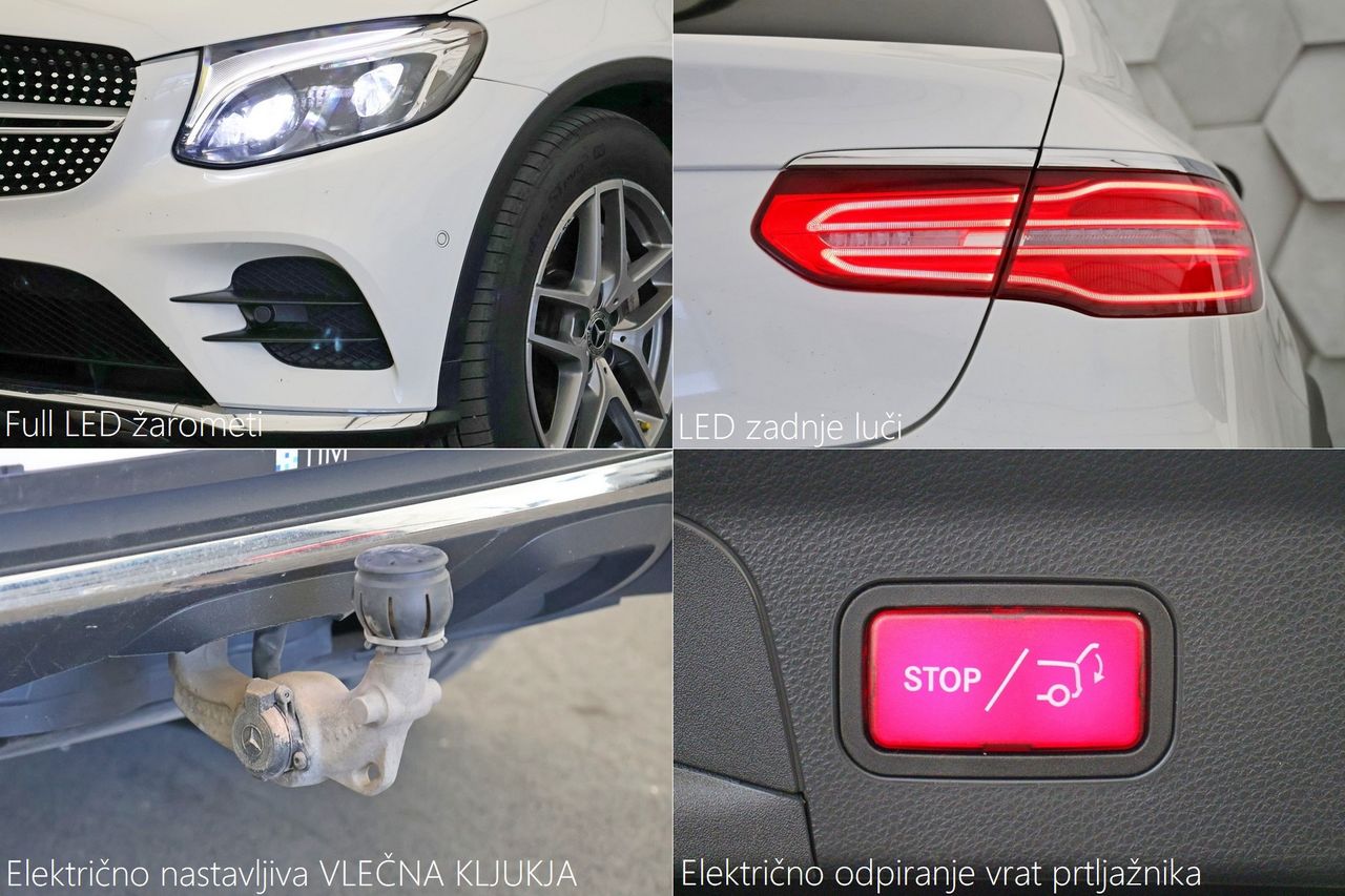 Zunanja slika - Mercedes-Benz GLC Coupe - GLC-Razred 220d 4-Matic 9G-Tronic AMG Line 170KM - 19