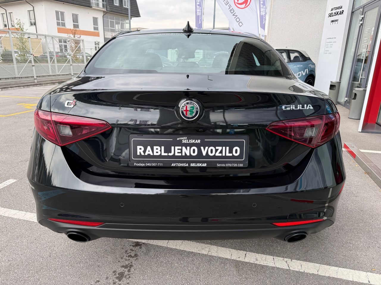 Zunanja slika - Alfa Romeo Giulia - 2.0 Turbo 280 Q4 Ti  - AVTOMATIK - SAMO 18.000KM - 15