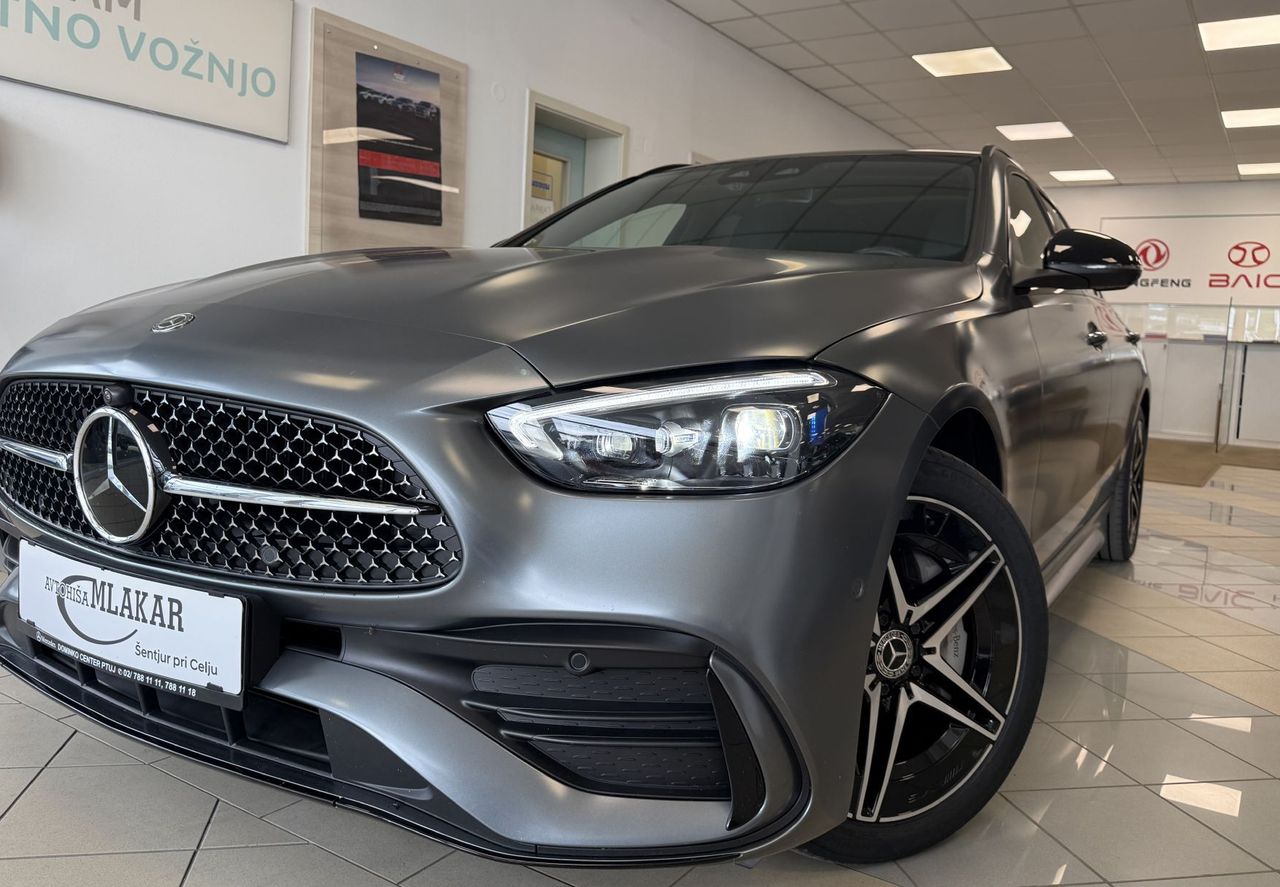 Zunanja slika - Mercedes-Benz C-Razred - C 300e T AMG Line Avt.-360KAM-VIRTUAL-AMBIENT+-MAT - 3