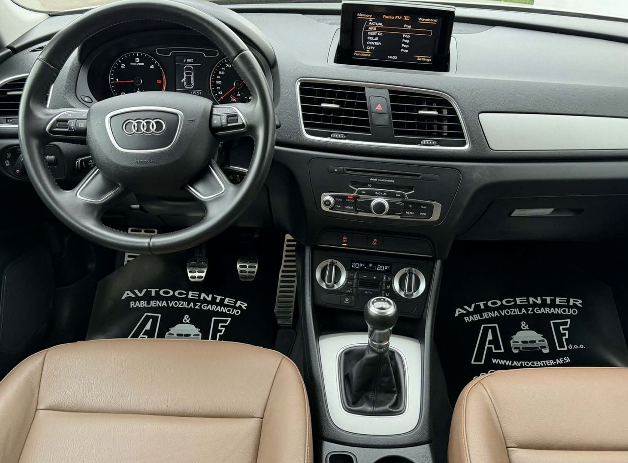 Zunanja slika - Audi Q3 - 2.0 TDI-91.000km-1 LASTNIK-LIZING ZA TUJCE-XENON+L - 10