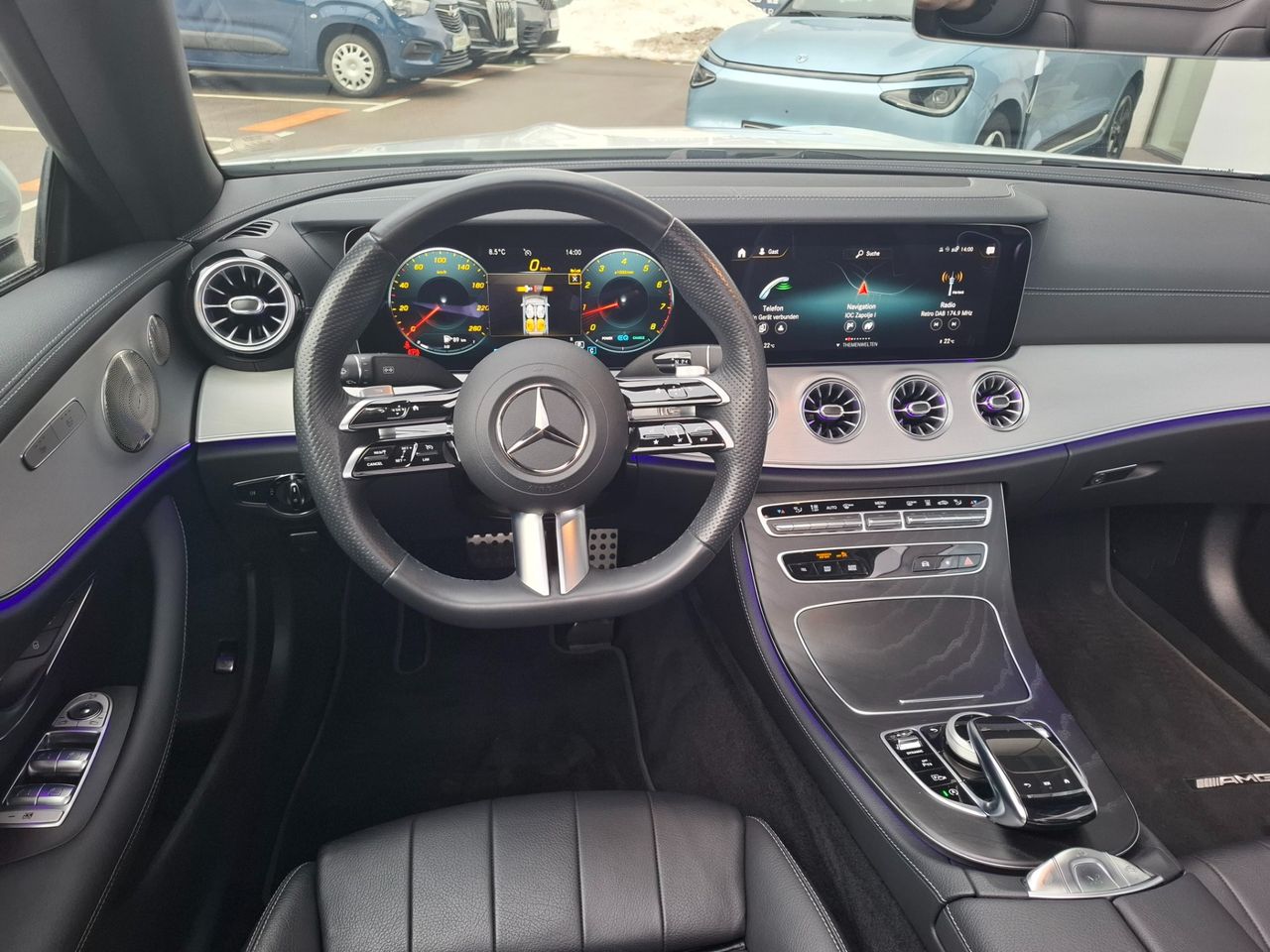 Zunanja slika - Mercedes-Benz E-Razred - E200 AMG LINE AVTOMATIK-BURMESTER HI-FI-KOT NOV - 16