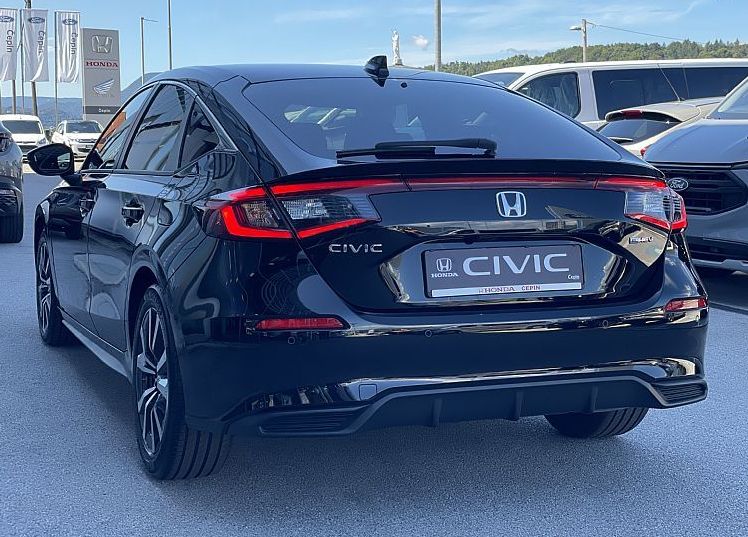 Zunanja slika - Honda Civic - 2.0-HIBRID-135kW-ELEGANCE-CVT-ACC-NAVI-LED-ZALOGA - 6