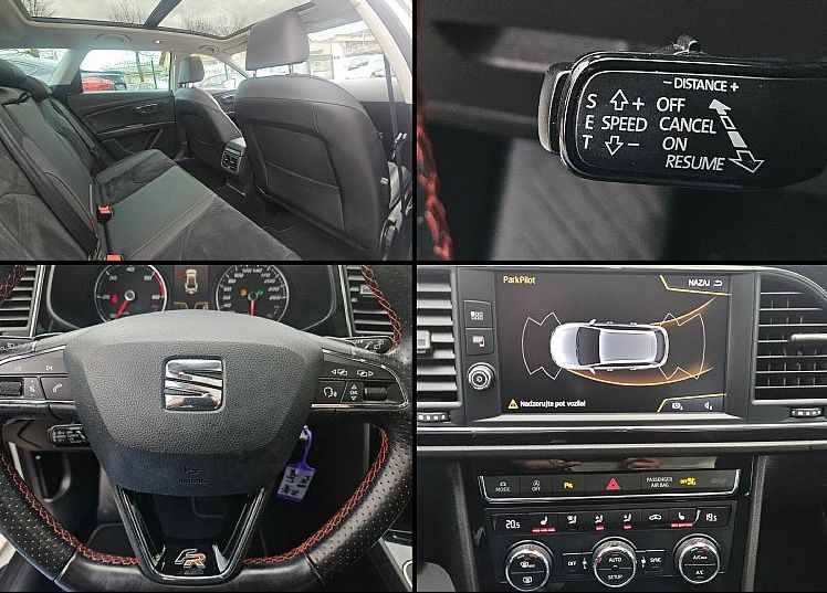 Zunanja slika - Seat Leon - FR 2.0 TDI 150ks °2.LASTNIK° °PANORAMA° °FULL-LED° - 12