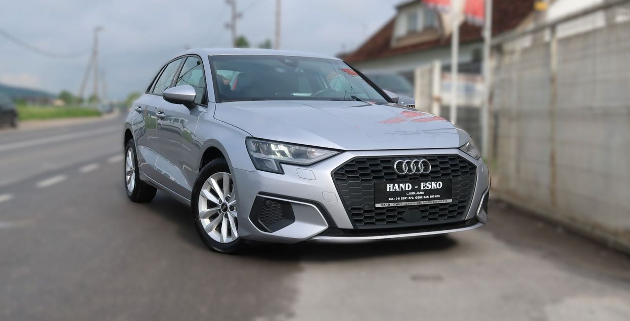Zunanja slika - Audi A3 - Sportback 30 TDI Advanced S tronic-ALU-NAVI-PDC - 3