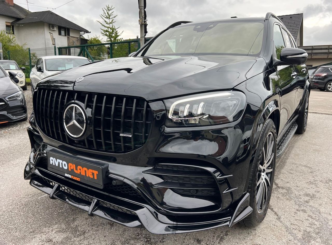 Zunanja slika - Mercedes-Benz GLS-Razred - GLS 400 d 4MATIC AMG NIGHT ACC LED 6 SEDEŽEV PANO - 7