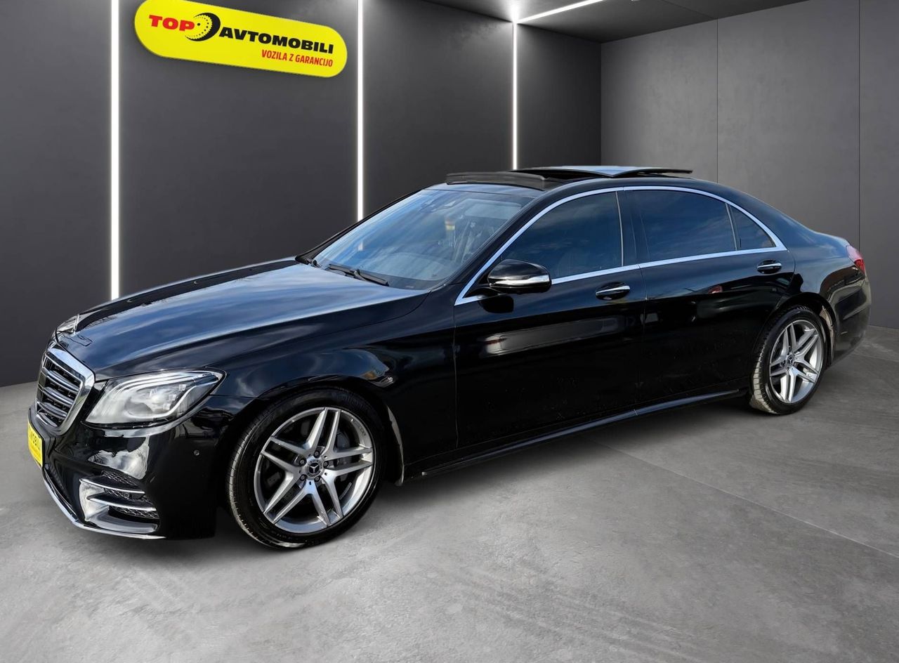Zunanja slika - Mercedes-Benz S-Razred - 350d LONG AMG LINE MULTIBEAM 360KAM PANO PDC TOP - 3