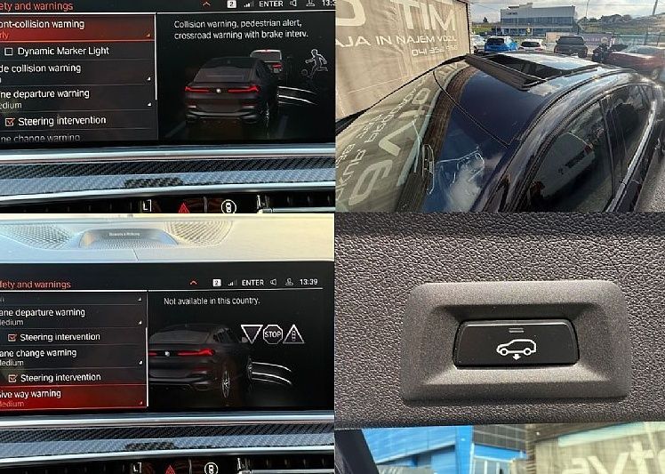 Zunanja slika - BMW serija X6: - xDrive40d Adapt. Zračno ACC Pano LASER NIGHTVISION - 12