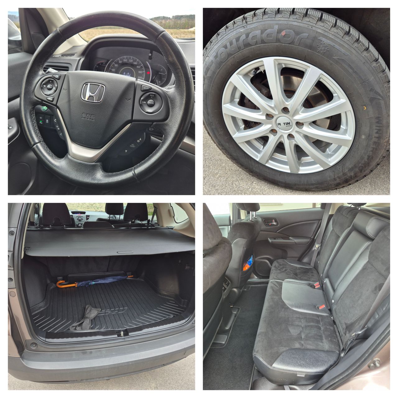 Notranja slika - Honda CR-V - 4WD 2,2i DTEC Comfort - 9