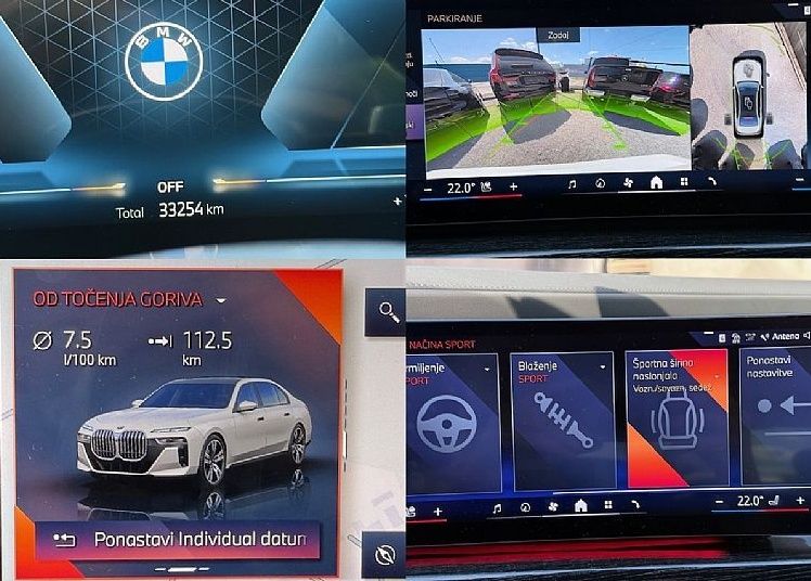 Zunanja slika - BMW serija 7: - 740d xDrive M sport Hud Mrtvi kot - 10