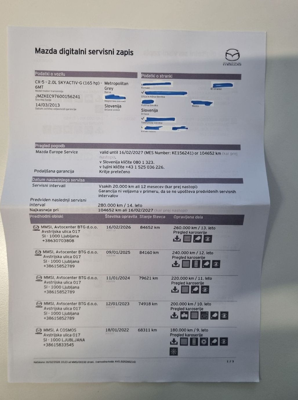 Zunanja slika - Mazda CX-5 - 2.0i SAMO 84.810KM - SLOVENSKI - POTRJENA KNJIGA - 20