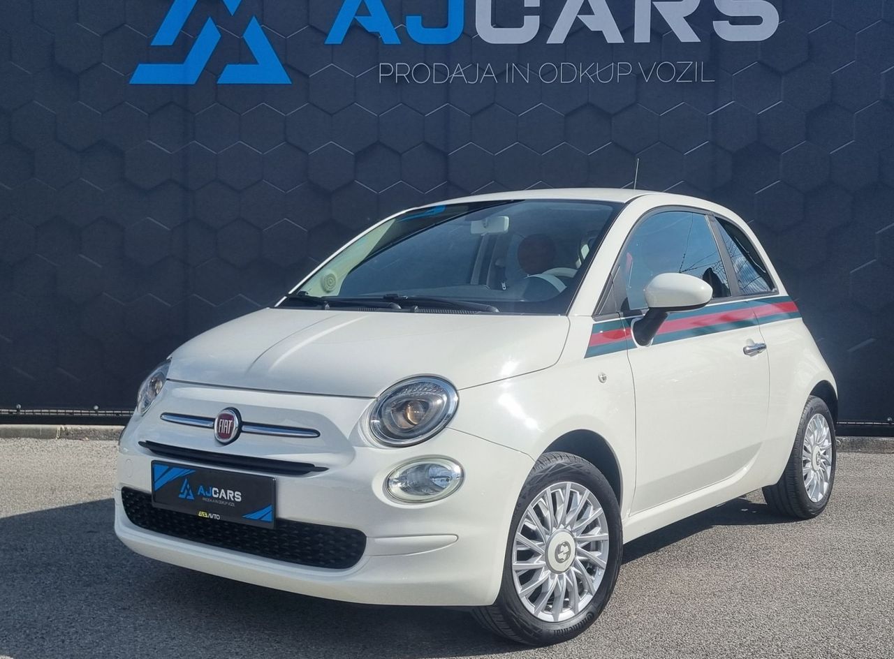 Zunanja slika - Fiat 500 - 1.2 8v Gucci-2×Led-USB-Alu15-Velik servis... - 1