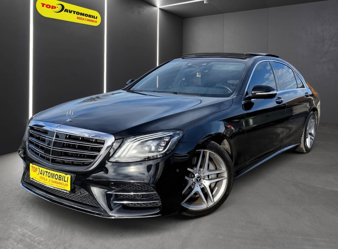 Zunanja slika - Mercedes-Benz S-Razred - 350d LONG AMG LINE MULTIBEAM 360KAM PANO PDC TOP - 1