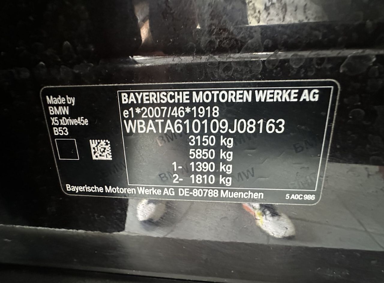 Zunanja slika - BMW X5 - serija :  xDrive45e Avt.KLJUKA.KAMERA.LED.USNJE.TOP - 20