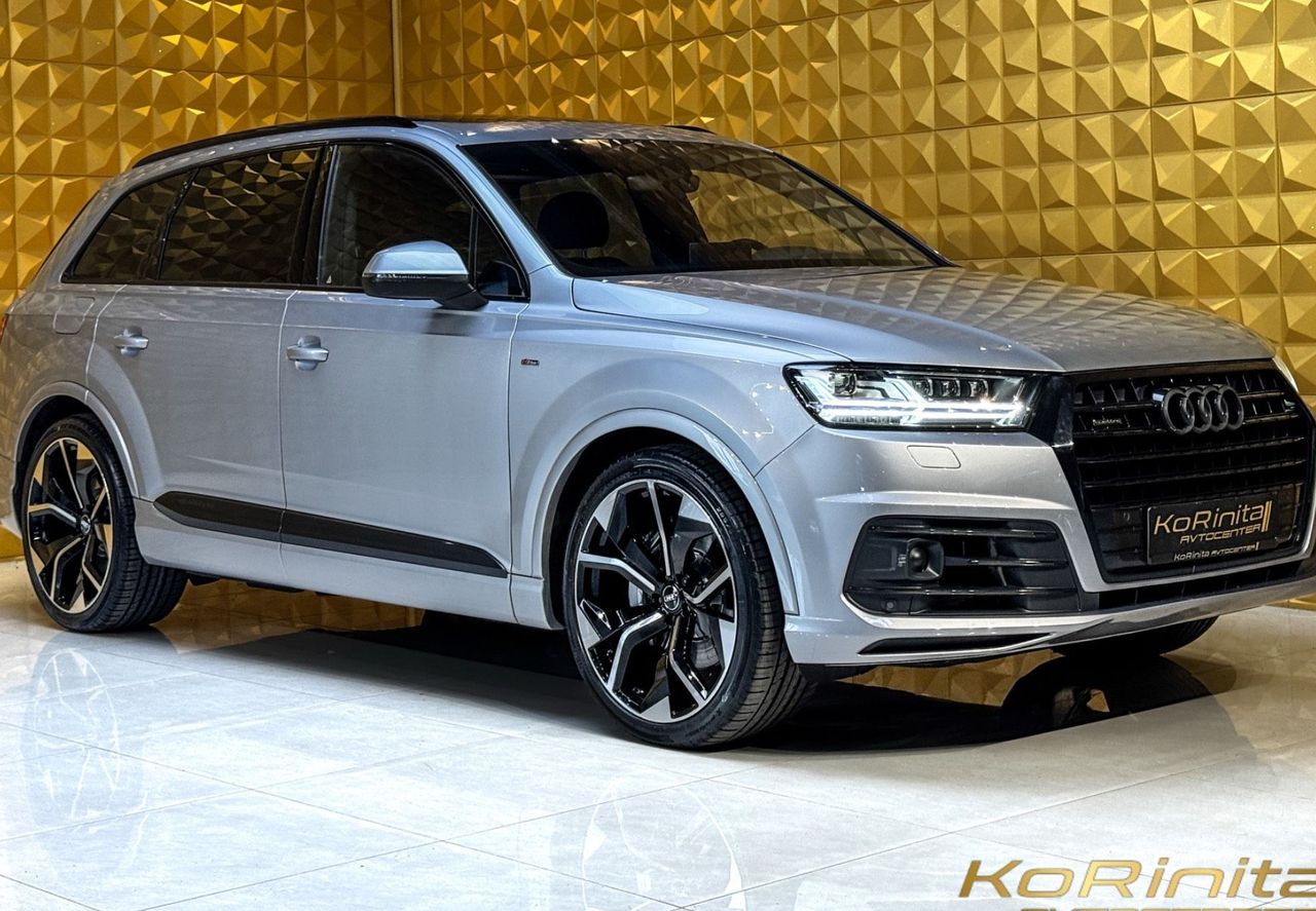 Zunanja slika - Audi Q7 - 3.0 TDI Quattro S Line-ZRACNO-7 SEDEZEV-PANO - 1