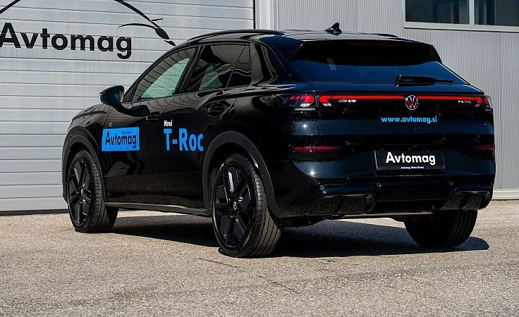 Zunanja slika - VW T-Roc - 1.5 eTSI R-line DSG 110  150  Matrix. Black Style - 4