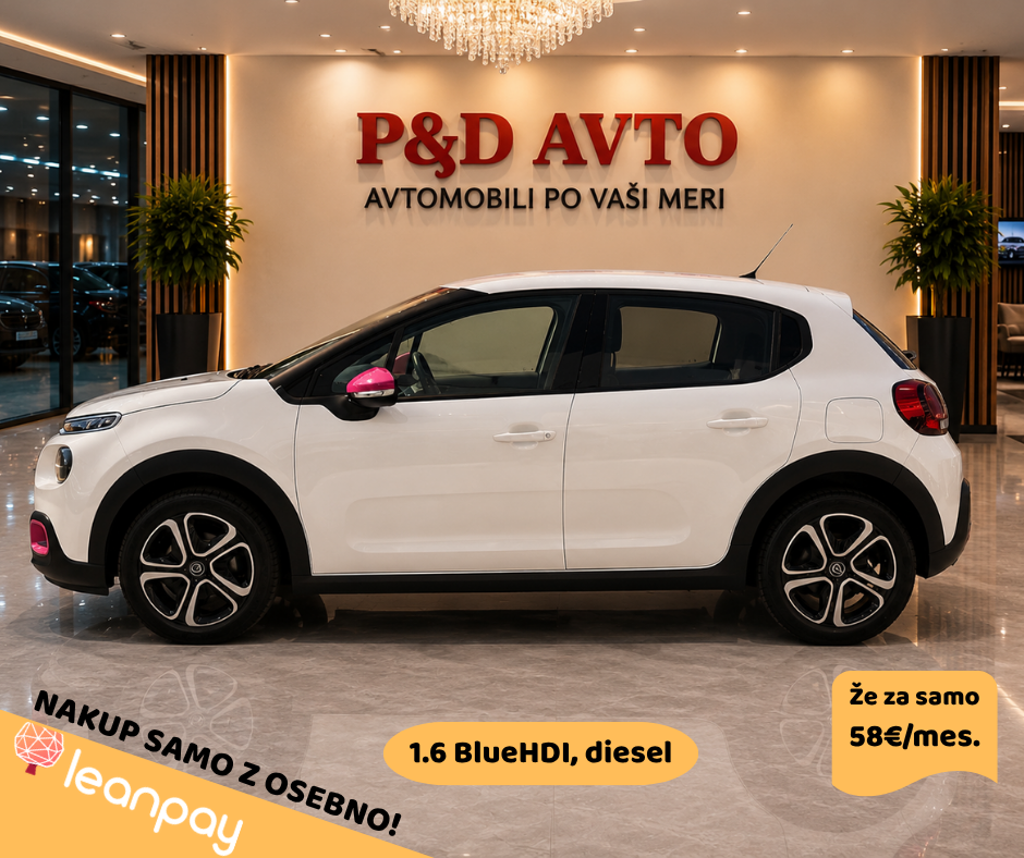 Zunanja slika - Citroën C3 - 1,6 BlueHDi 75 S&S Feel - 1