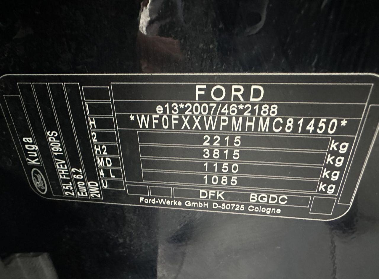 Zunanja slika - Ford Kuga - 2.5 190CV BVA6.KAMERA.NAVI.LED.ALU.2022.140 kw - 20