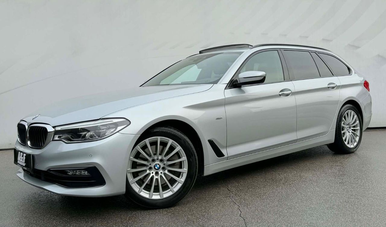Zunanja slika - BMW Serija 5 - Touring: 520d-AUT-SPORT-FUL LED-LIZING ZA TUJCE-PANORAMA - 1