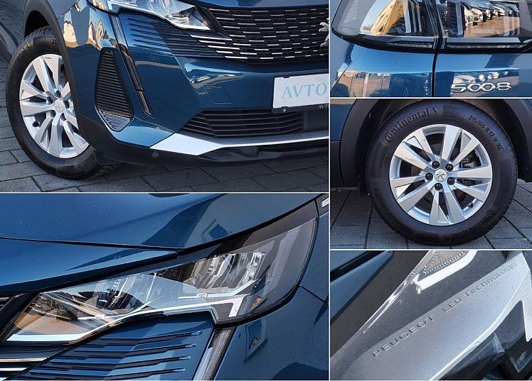 Zunanja slika - Peugeot 5008 - 1.5HDI Active EAT8 LED•TEMP•LANE•7-SED•KAMERA•17C• - 12