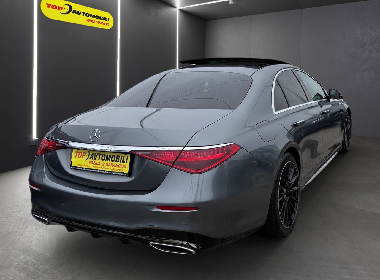 Zunanja slika - Mercedes-Benz S-Razred - 400 d 4MATIC AMG LINE DIGITAL LIGHT RADAR PANO T - 6