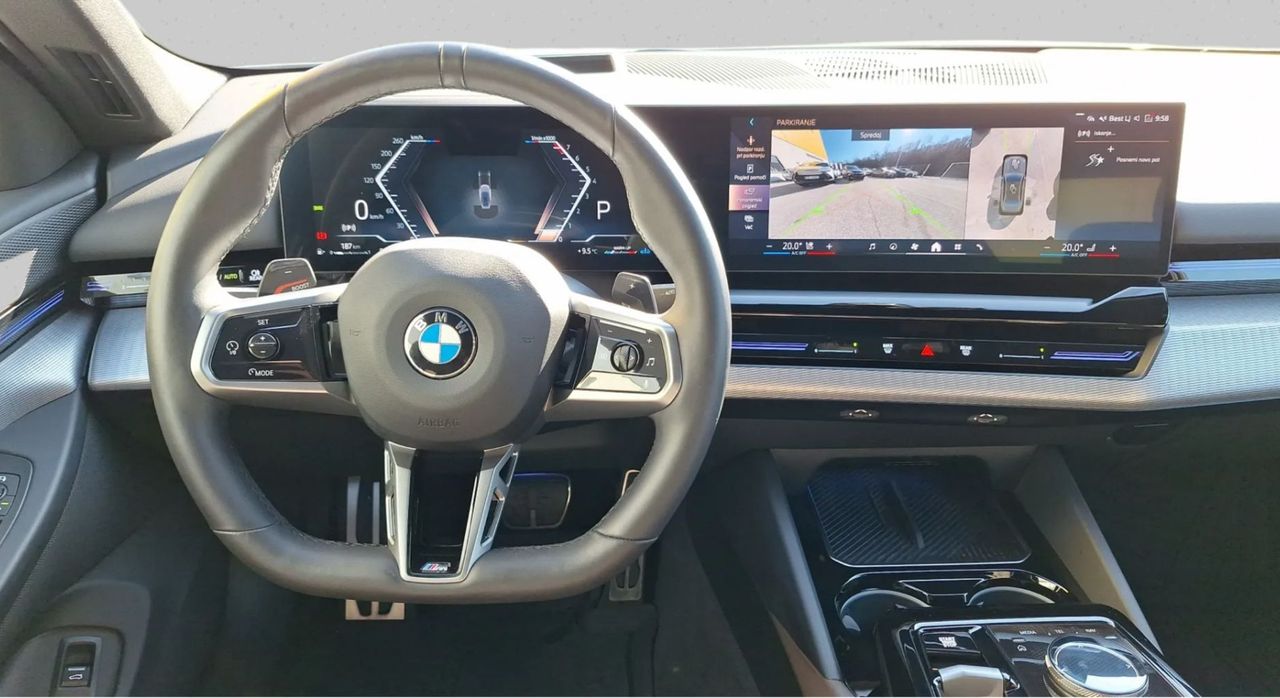 Zunanja slika - BMW Serija 5 - : 520i  AT  M-Sport. iconic glow. HUD. adaptive LED - 10