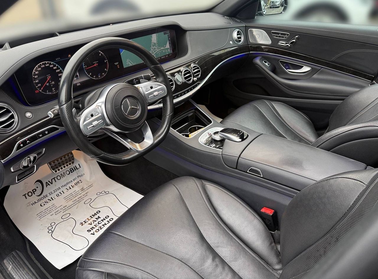 Zunanja slika - Mercedes-Benz S-Razred - 350d 4MATIC AMG LINE PANO MASAŽA ACC 360 ZRAČNO .. - 17