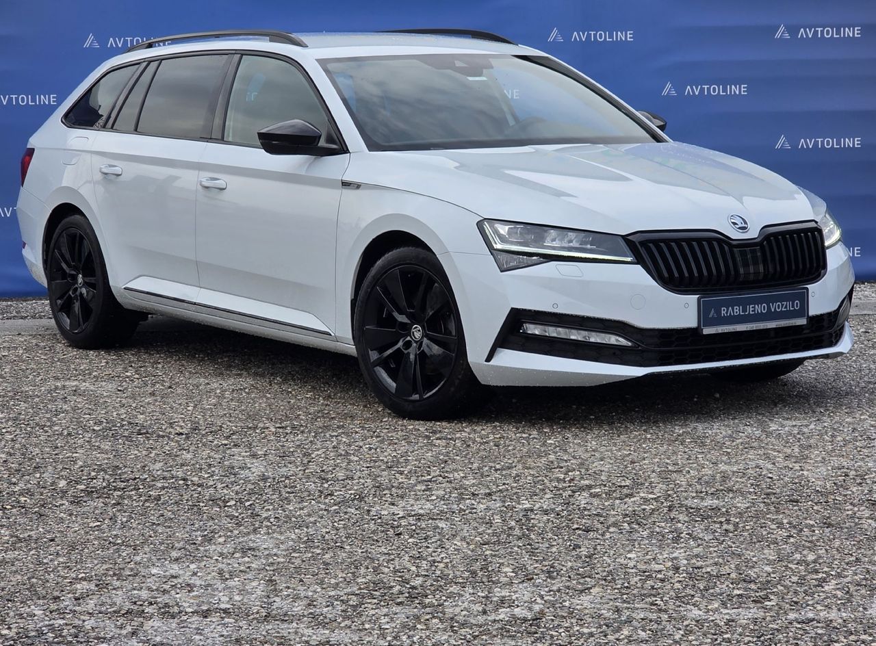 Zunanja slika - Škoda Superb - 1.5 TSI Sportline Combi 110 kW DSG AMBI NAVI EL SE - 3