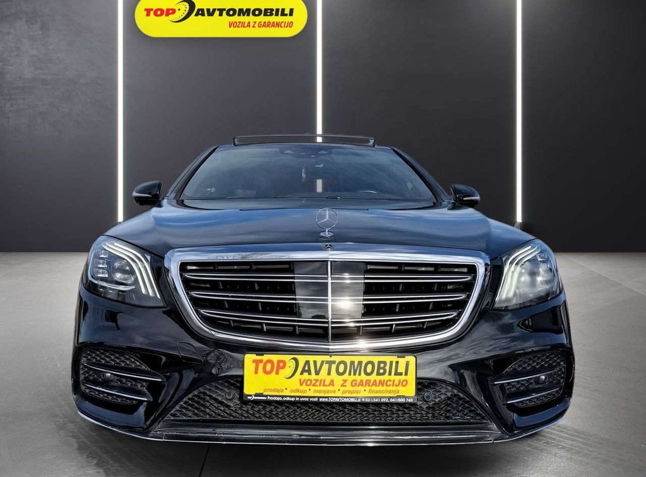 Zunanja slika - Mercedes-Benz S-Razred - 350d LONG AMG LINE MULTIBEAM 360KAM PANO PDC TOP - 12
