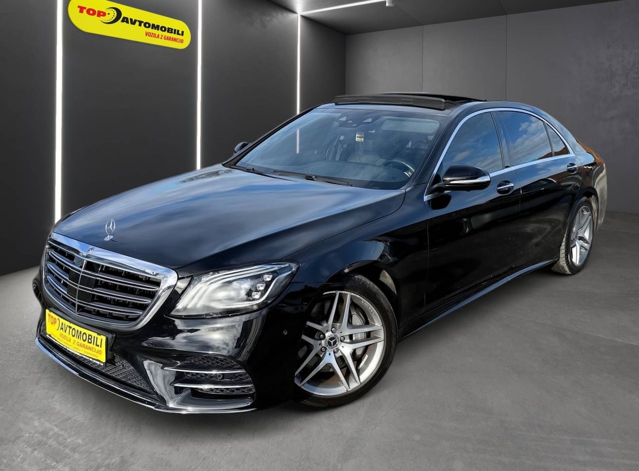 Zunanja slika - Mercedes-Benz S-Razred - 350d LONG AMG LINE MULTIBEAM 360KAM PANO PDC TOP - 2